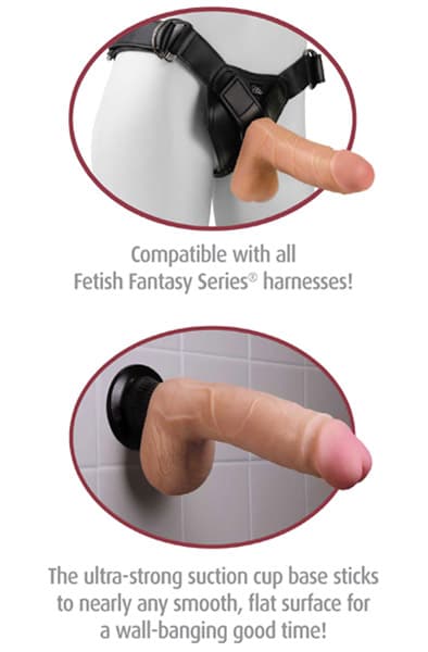 Pipedream Real Feel Deluxe 11 28cm Dildo med vibrator