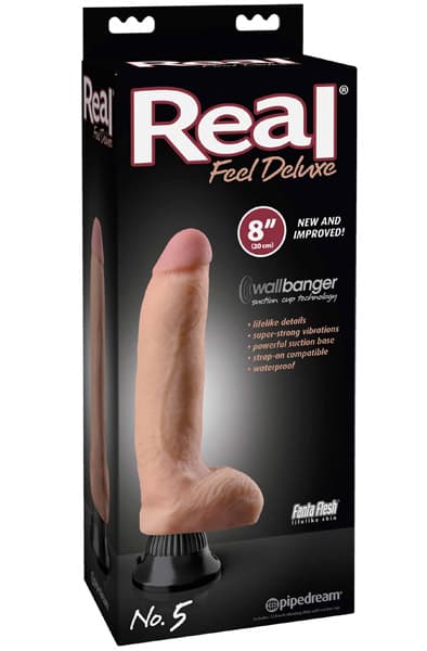 Pipedream Real Feel Deluxe 5 20 cm Vibrerende dildo