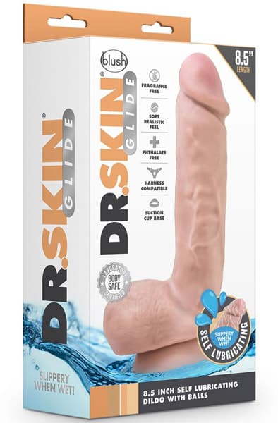 Dr. Skin Self Lubricating Dildo 21,5cm