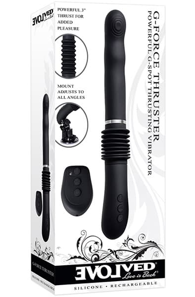 Evolved G-Force Thruster Black G-punktsvibrator