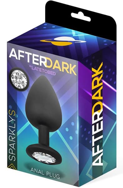 Afterdark Sparkly Butt Plug Silicone S Analplug