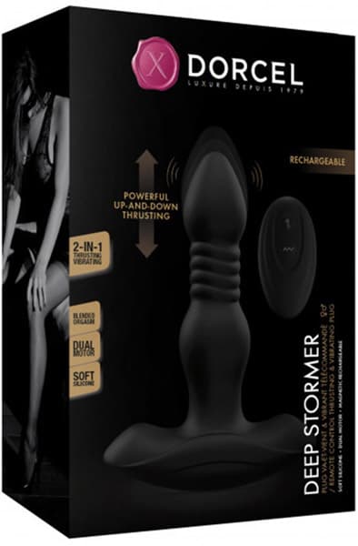 Marc Dorcel Deep Stormer Analplugg med vibrator