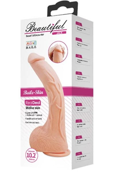 Baile Beautiful Jack Dildo 27 cm Dildo