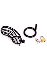 Kiotos Bird Cage Chastity Cage Black Kyskhedsbur
