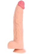 Pikkukuva 2 / 3: Kiotos COX Flesh 34,5 cm XL dildo