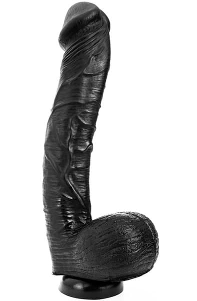 Dinoo King-Size Cock Curved Black 30,5cm
