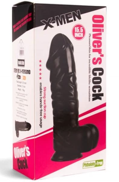 X-Men Cock Black 39 cm XL dildo