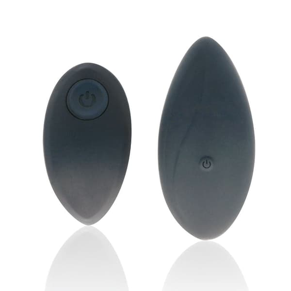 BLACK & SILVER ZARA FJERNSTYRET VIBRATOR MED TRUSSE