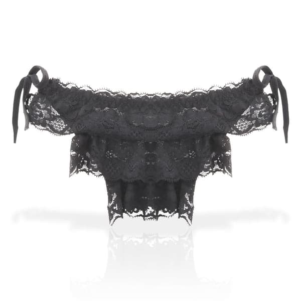 BLACK & SILVER ZARA FJERNSTYRET VIBRATOR MED TRUSSE