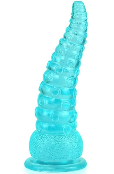 ToppedMonster Winkle Dildo Turquoise 23cm