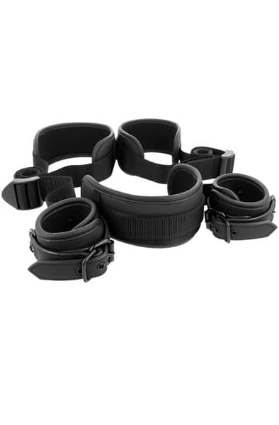 Fetish Submisive Open Leg Set Asennonvarmistaja