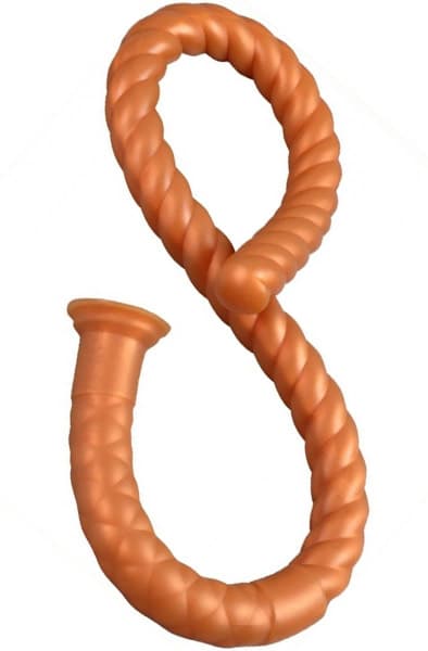 TheAssGasm Long Twist Dildo 80 cm Ekstra lang analdildo