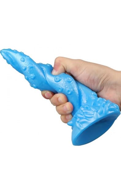 FantasyColors Dildo Octopus Blue 19cm