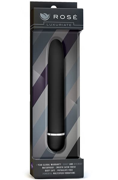 Rose Luxuriate Black 17,5cm Vibraattori