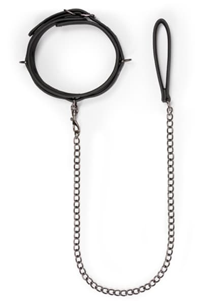 Easytoys Fetish Collar With Leash