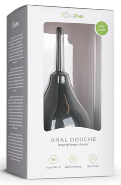 Easytoys Black Anal Douche Large Anal douche