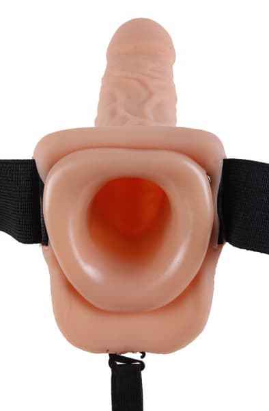 Pipedream Hollow Strap-On with Balls 19cm Strap-on med sele