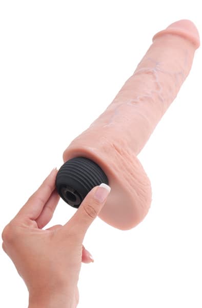 Pipedream King Cock Squirting Cock With Balls Flesh 23cm Sprutende dildo