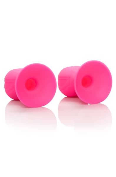 Cal Exotics Silicone Pro Nipple Suckers Pink