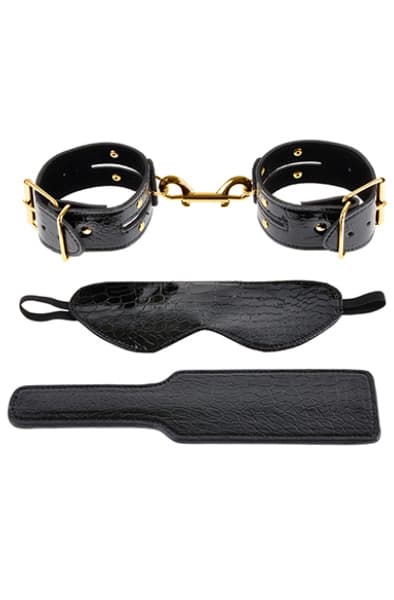 Pipedream Fantasy Bondage Kit Gold/Black Eksklusivt bondage kit