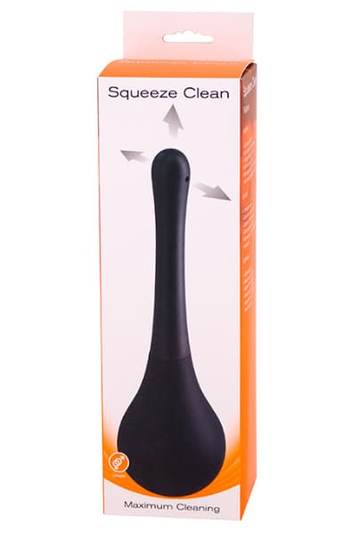 Seven Creations Squeeze Clean Black Anal douche