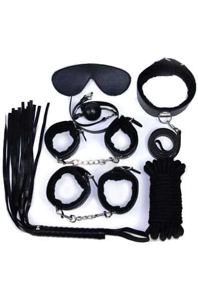 TOYZ4LOVERS Bondage Kit Black Bpndage pakke