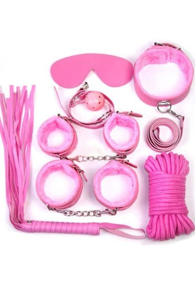 TOYZ4LOVERS Bondage Kit Pink Bpndage pakke