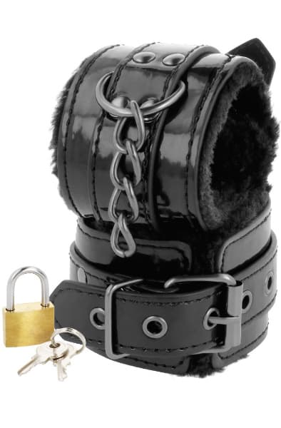 Darkness Wrist Cuffs Black Håndjern