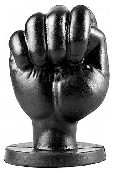 All Black Anal Fist 13 cm Fisting hand