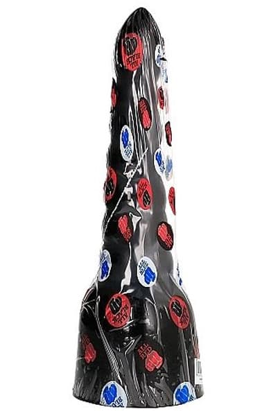 All Black Anal Dildo 34cm Analdildo