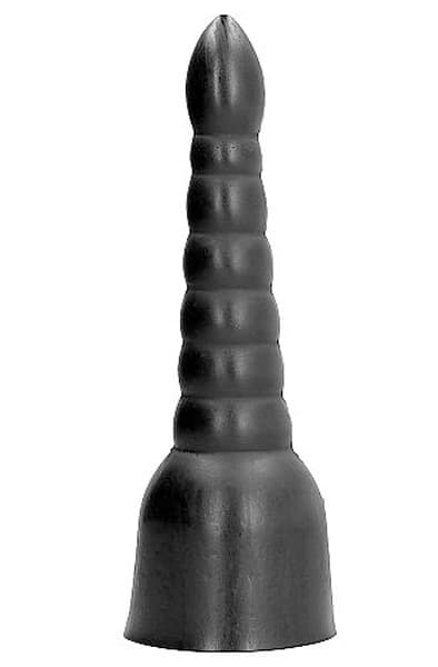 All Black Anal Dildo 34cm Analdildo