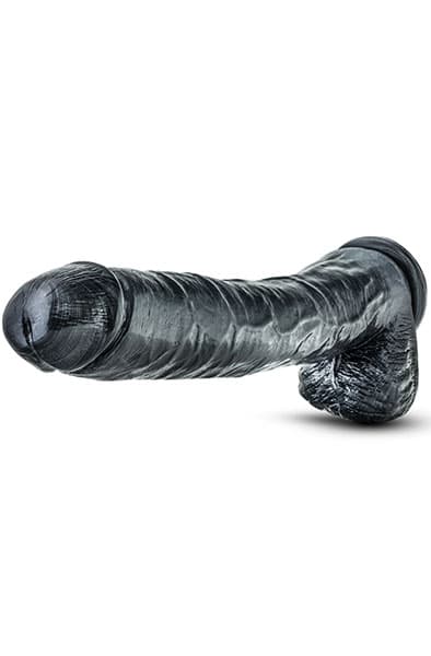 Jet Dark Steel Carbon Metallic Anal Dildo 35,5cm Anaalidildo