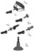 Miniatyrbilde 2 av 3: HUNG System Schlong HT13 Analdildo