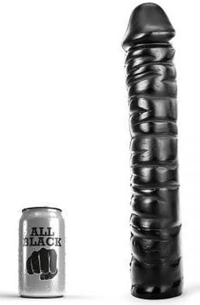 All Black XXL Anal Dildo 38 cm Anal dildo