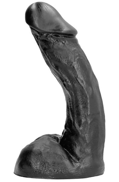 All Black Anal Dildo 23 cm Anaalidildo