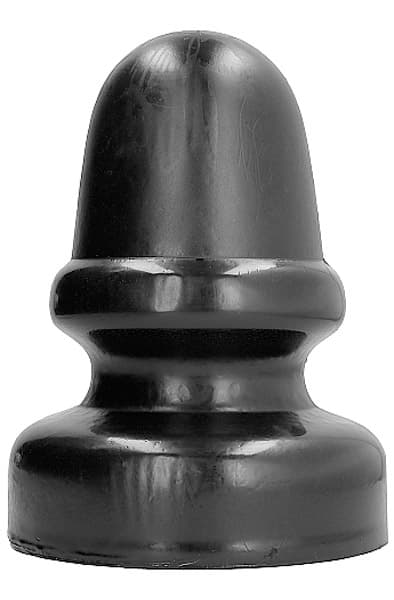 All Black Butt Plug 23 cm