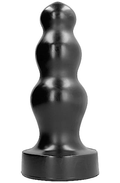 All Black Butt Plug 38 cm Ekstra tyk analplug