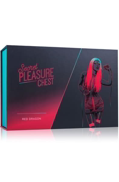 Secret Pleasure Chest Red Dragon Bpndage pakke