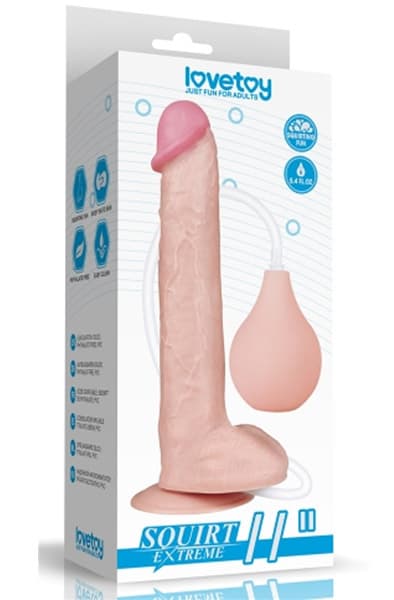 Lovetoy Squirt Extreme Dildo 28 cm Squirting dildo