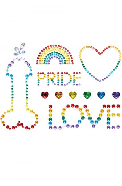 Leg Avenue Pride Bodyjewels Sticker Kropssmykke