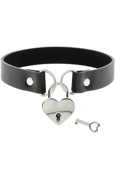Coquette Choker Keys Heart