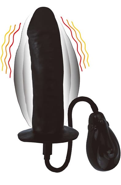 Crazy Bull Bigger Joy Inflatable Anal Dong Oppblåsbar dildo