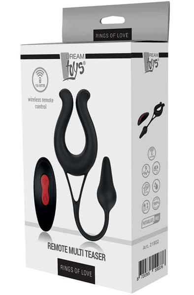 Dream Toys Rings Of Love Remote Multi Teaser Parvibrator