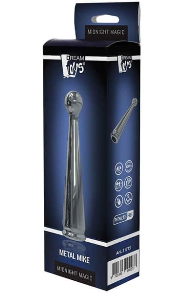 Dream Toys Midnight Magic Metal Mike Vibrator