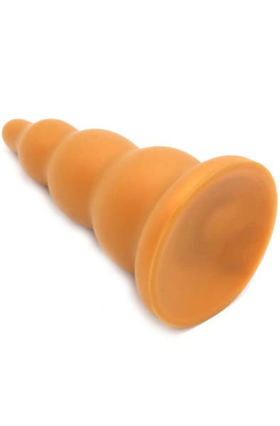 Gold Play Blob Large 20cm Ø9,5cm Grövre analplugg
