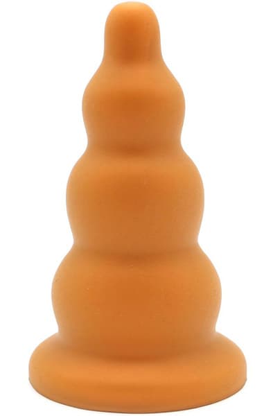 Gold Play Blob Large 20cm Ø9,5cm Grövre analplugg