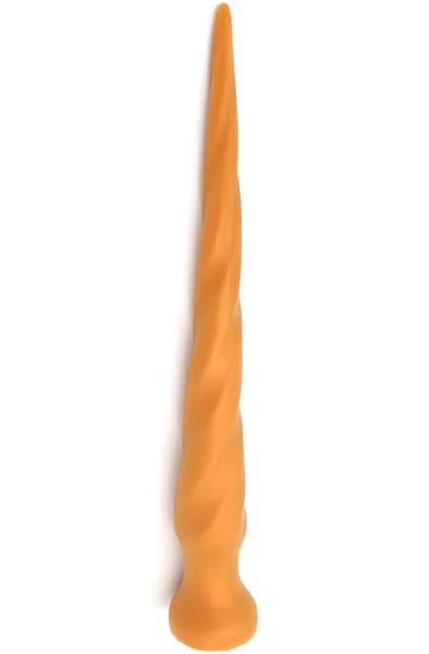 Gold Play Twist Large 62cm Ø7,5cm Ekstra lang analdildo