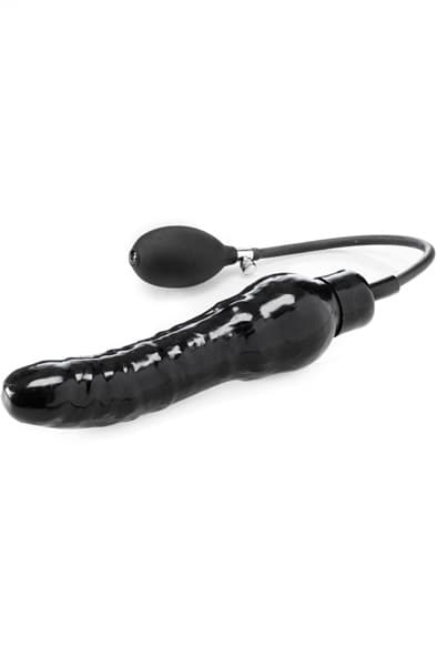 Rubber Dildo 25cm Ø6,5cm Oppustelig dildo