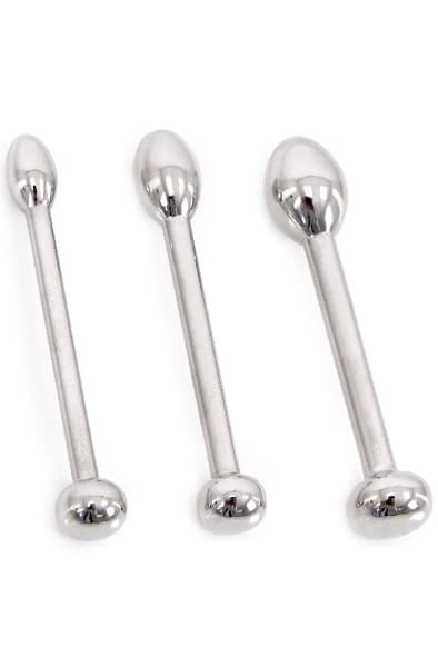 Urethral Trainer Kit 3 Solid Tear Penisplugs