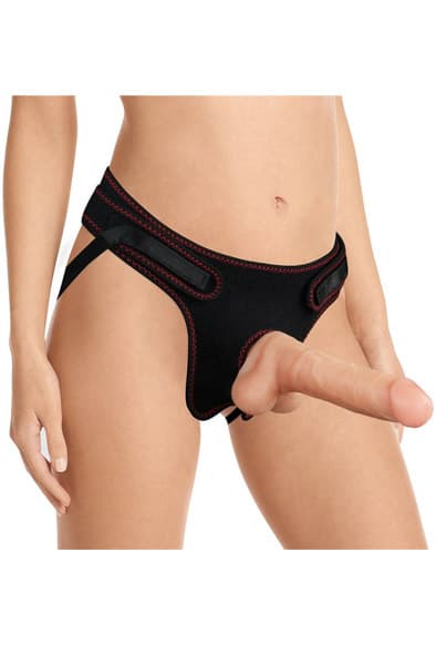 Lovetoy Easy Strapon Set 20 cm Strap-on valjailla
